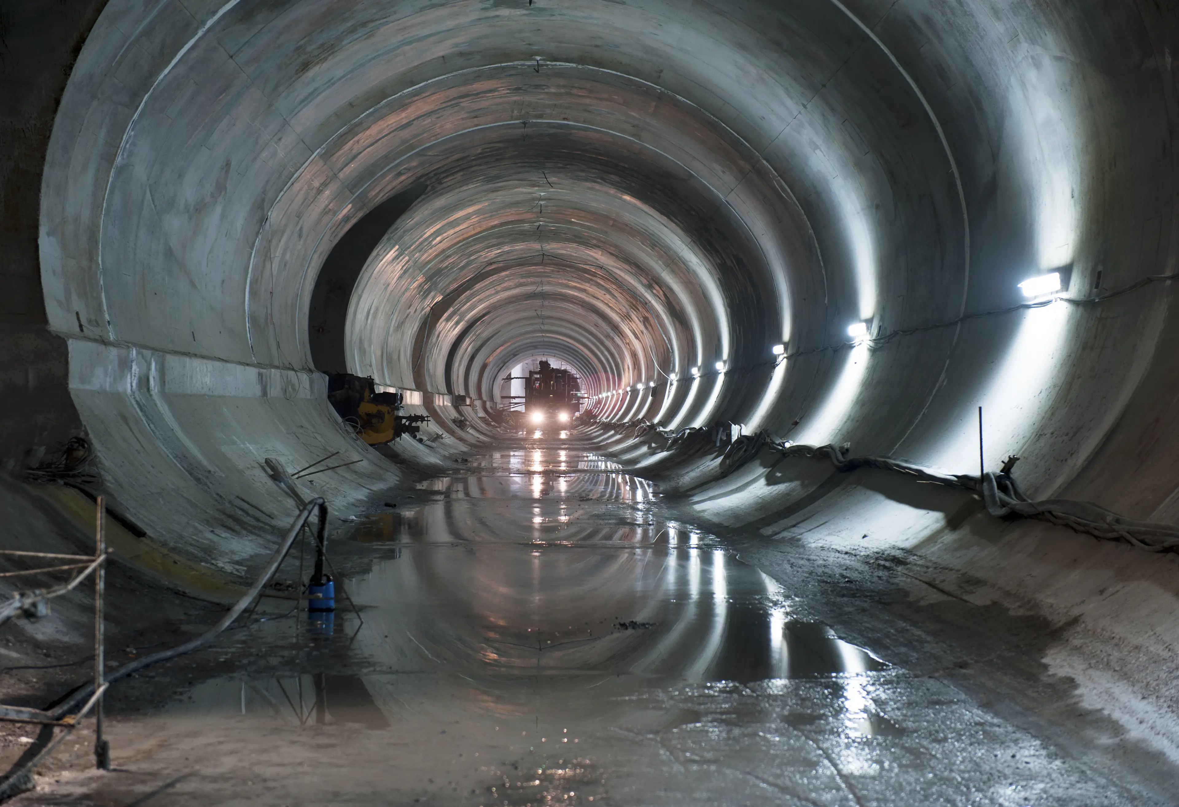 Photo of underground tunnel