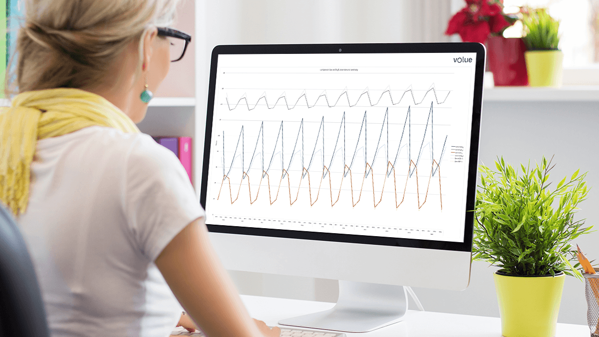 An interesting analysis is shown on a screen