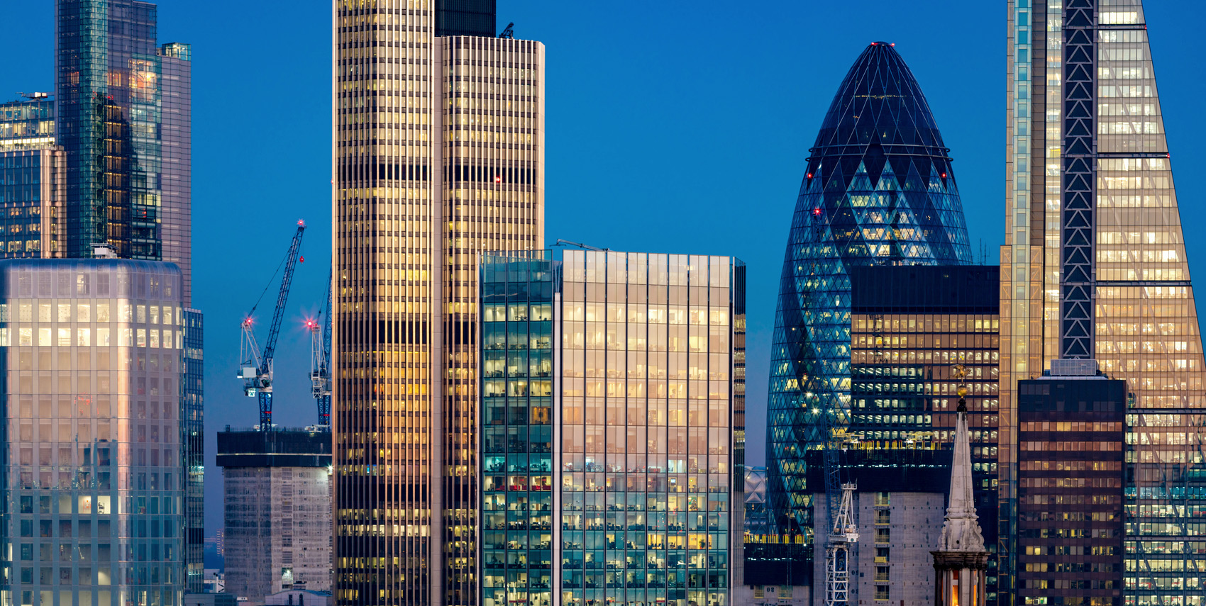 Picture of the London skyline